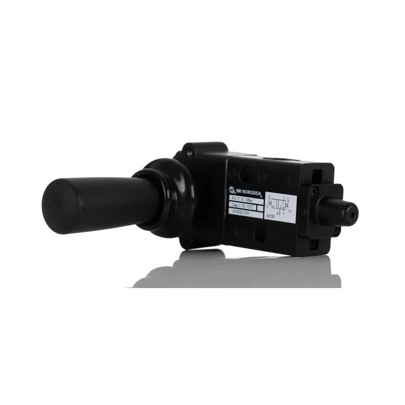 Norgren Lever Pneumatic Manual Control Valve 03 Series, G 1/8 Port, Zinc Alloy Body, 10 bar Pressure, 335L/min Flow 03043702