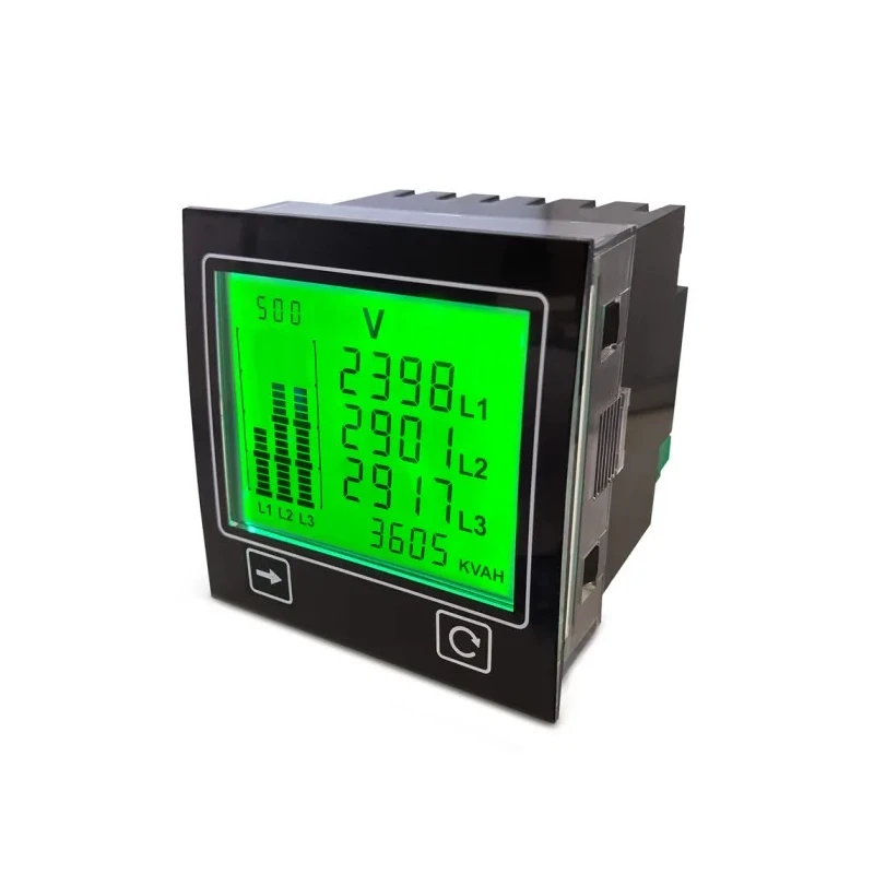 Trumeter Advanced Panel Meter Energy Meter AC with Multi-measurement Capabilities APM-PWR-APO