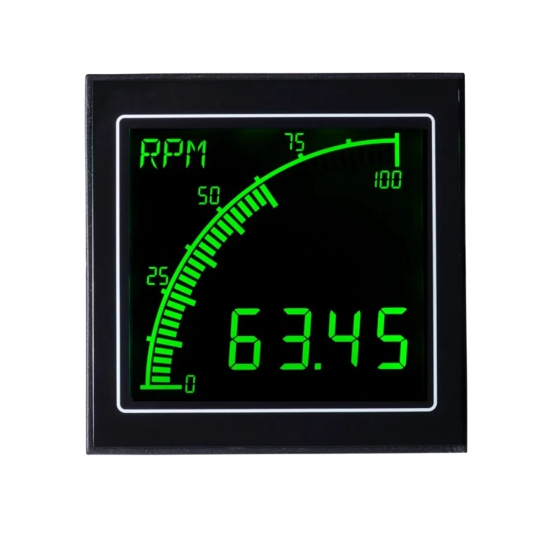 Trumeter Digital Panel Multifunction Meter for Speed, Rate, Flow, 68 mm x 68 mm APM-RATE-ANO