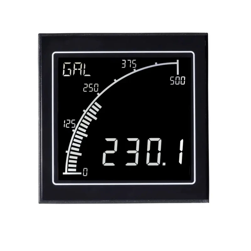 Trumeter Digital Panel Multifunction Meter for Speed, Rate, Flow, 68 mm x 68 mm APM-RATE-ANO