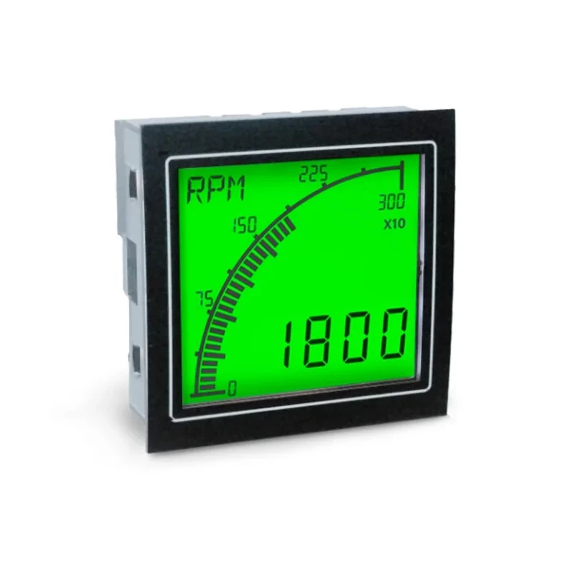 Trumeter APM LCD Digital Panel Multifunction Meter for Speed, Flow, Rate, 68 mm x 68 mm APM-RATE-APO
