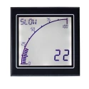 Trumeter APM LCD Digital Panel Multifunction Meter for Speed, Flow, Rate, 68 mm x 68 mm APM-RATE-APO