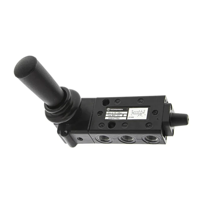 Norgren Lever Pneumatic Manual Control Valve X30 Series G 1/8 Threaded Port 5/2 Function 10 bar Maximum Pressure X3047702