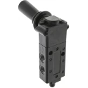 Norgren Lever Pneumatic Manual Control Valve X30 Series G 1/8 Threaded Port 5/2 Function 10 bar Maximum Pressure X3047702