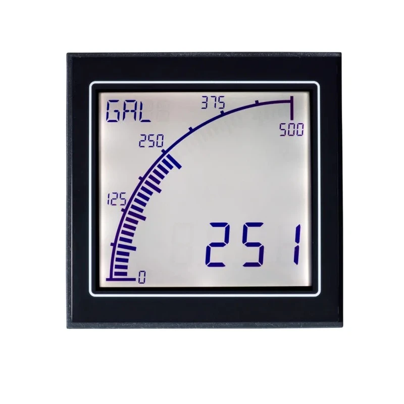 Trumeter APM LCD Digital Panel Multifunction Meter for Speed, Flow, Rate, 68 mm x 68 mm APM-RATE-APO