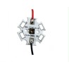 Intelligent LED Solutions 940 nm IR LED Through Hole Dome Lens 4 Pins 230mW/sr ILH-6MA1-95NA-SC201-WIR200.