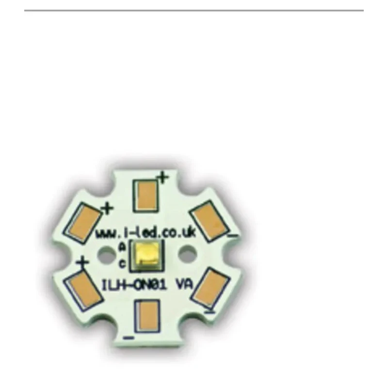 Intelligent LED Solutions LED Array 1-LEDs Street White 5700K 1.8A 3.2V 2W ILH-OF01-ST70-SC221-WIR200.