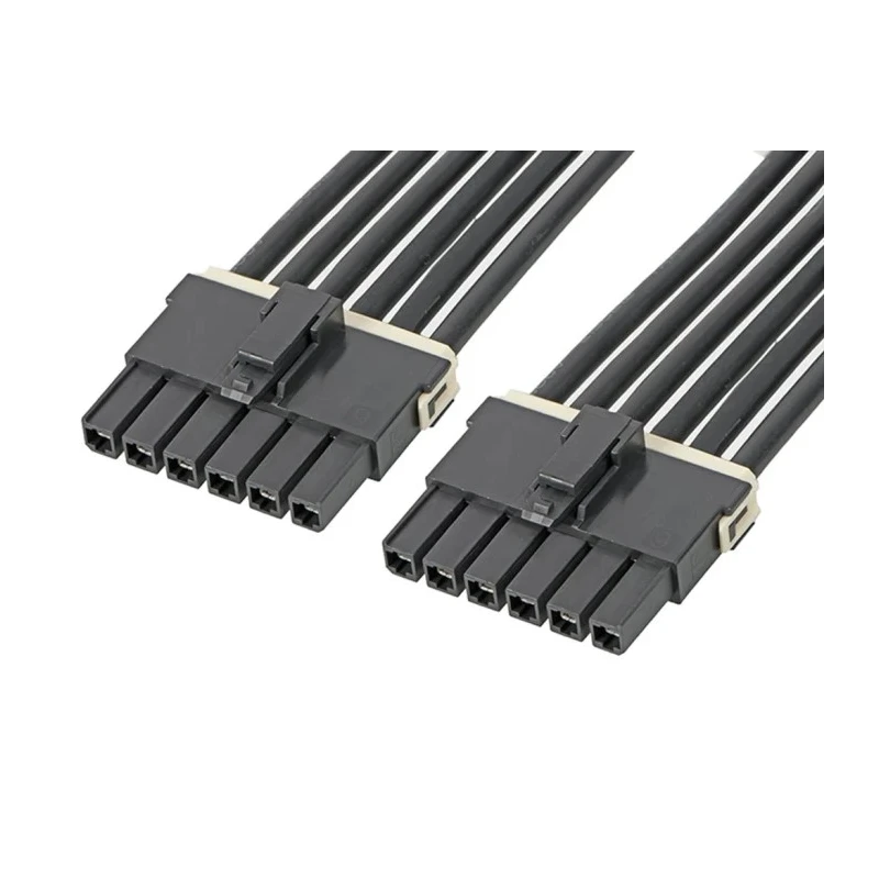 Molex 2 Way Female Mega-Fit to 2 Way Male Unterminated Wire to Board Cable 600 mm 216401-1023