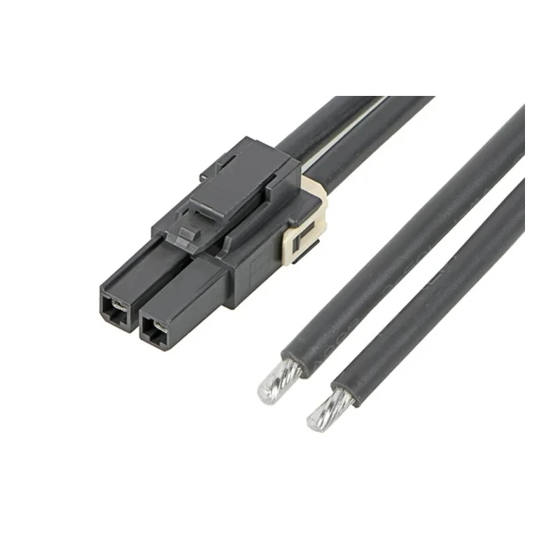 Molex Wire to Board Cable 3 Way Female Mega-Fit to 2 Way Male Unterminated Nylon Jacket, 600V, 150mm 216401-1031