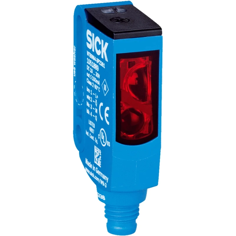 SICK Background Suppression Photoelectric Sensor, Block Sensor, 20 mm to 350 mm Detection Range, NPN Output WTB9M4-3N2261