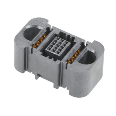 Molex EXTreme Guardian Series Right Angle Through Hole PCB Header 5 Row Shrouded 214113-0010