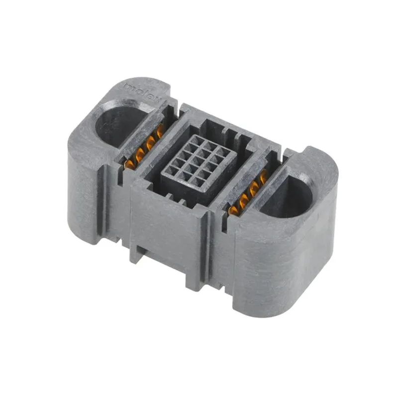 Molex EXTreme Guardian Series Right Angle Through Hole PCB Header 5 Row Shrouded 214113-0010