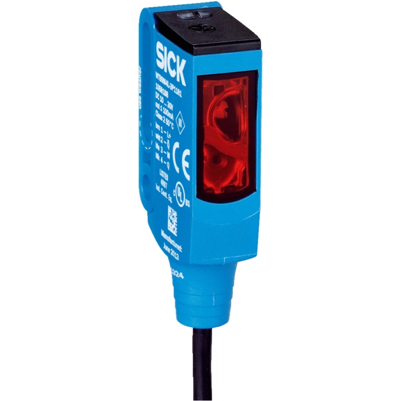 SICK Background Suppression Photoelectric Sensor Block Sensor Detection Range 25 mm to 400 mm PNP Output IP66 WTB9M4L-3P1191