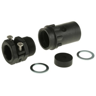 Souriau Sunbank by Eaton Circular Connector Backshell Size 12 Straight Plastic Housing Strain Relief UTG12PG