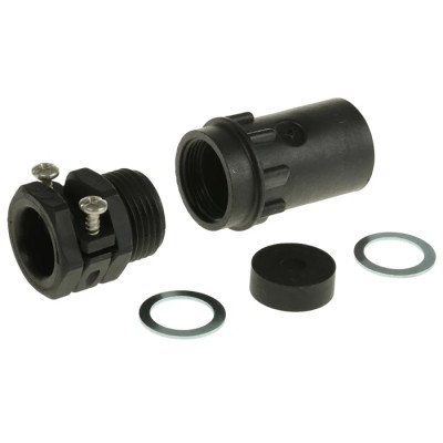 Souriau Sunbank by Eaton Circular Connector Backshell Size 12 Straight Plastic Housing Strain Relief UTG12PG