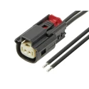 Molex 216280 Automotive Connector Black Cable 2 Way Crimp Termination 216280-1033