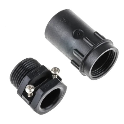 Souriau Sunbank by Eaton Circular Connector Backshell Shell Size 14, Straight Female, Plastic Housing, IP65 Rated UTG14PG