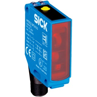 SICK Background Suppression Photoelectric Sensor, Block Style, Detection Range 20 mm → 350 mm, PNP Output WTB12C-3P2432A00