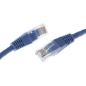 Decelect Cat5e Ethernet Cable 0.5 m Unscreened Blue PVC 