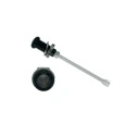 Bivar Rigid Panel Mount 1-Way Vertical Smoked Black Round Lens 9 mm LED Light Pipe RHD-1140-F9PS67PR