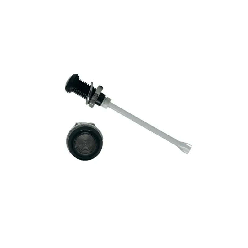 Bivar Rigid Panel Mount 1-Way Vertical Smoked Black Round Lens 9 mm LED Light Pipe RHD-1140-F9PS67PR