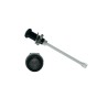 Bivar Rigid Panel Mount 1-Way Vertical Smoked Black Round Lens 9 mm LED Light Pipe RHD-1140-F9PS67PR
