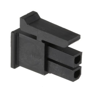 TE Connectivity Micro-Fit 3.0 Female Crimp Connector Housing, 3 mm Pitch, 2 Way, 1 Row Straight 43025-0200