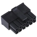 Molex Micro-Fit 3.0 Female Connector Housing 12 Way 2 Row Straight 3 mm Pitch 43025-1200