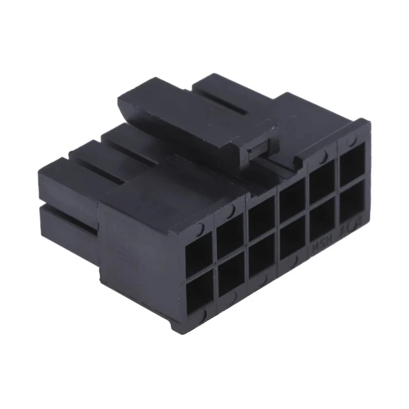 Molex Micro-Fit 3.0 Female Connector Housing, 12 Way, 2 Row, 3 mm Pitch, Straight Orientation 43025-1200
