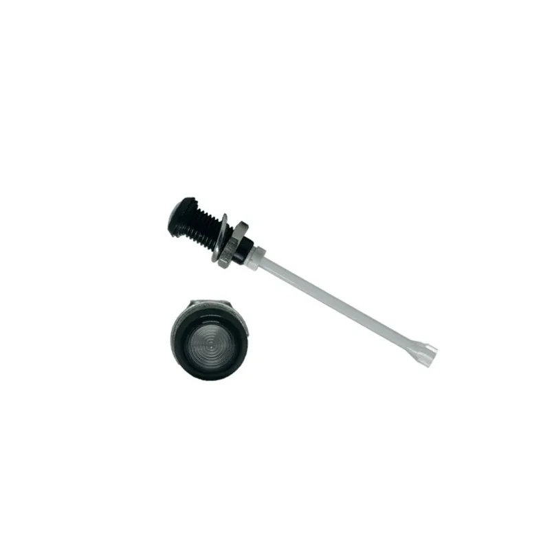Bivar Panel 1-Way Vertical Rigid LED Light Pipe Clear Lens Black LED 6 mm RHD-1410-F6PZ67PR
