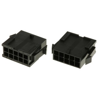 Molex Micro-Fit 3.0 Male Connector Housing 3 mm Pitch 10 Way 2 Row Straight 43020-1000