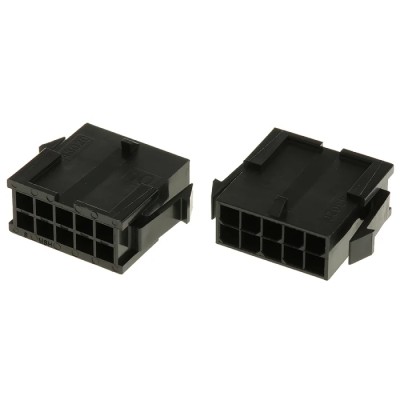 Molex Micro-Fit 3.0 Male Connector Housing 3 mm Pitch 10 Way 2 Row Straight 43020-1000