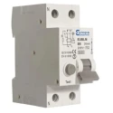 Europa Residual Current Circuit Breaker with Overload Protection 20A, 2-Pole, 30mA Trip Sensitivity EUBLMC20B30A
