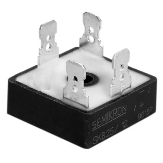 Semikron Danfoss Power Bridge Rectifier Panel Mount 800 V 35 A 330 A Peak Surge SKB 35/08