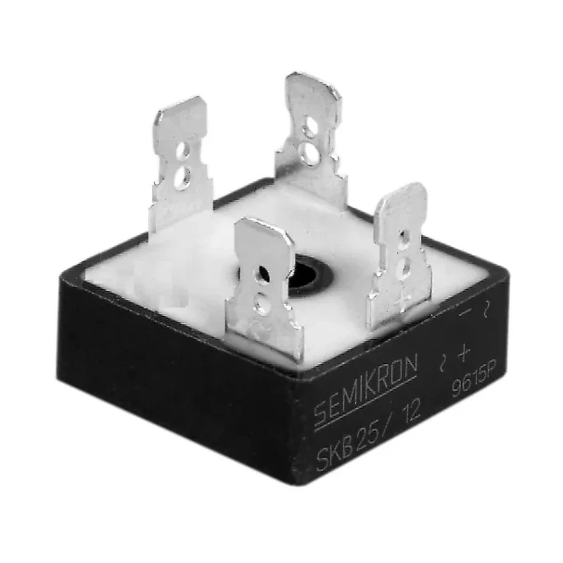 Semikron Danfoss Power Bridge Rectifier Panel Mount 800 V 35 A 330 A Peak Surge SKB 35/08