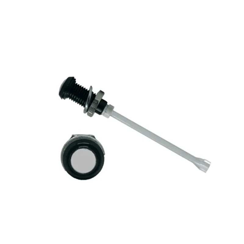 Bivar Rigid Panel Mount 1-Way Vertical Black LED Light Pipe 6 mm Lens Size RHD-1910-F6PD67PR