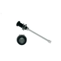 Bivar Panel 1-Way Vertical Rigid LED Light Pipe Clear Lens Black LED 9 mm Length 60.5 mm RHD-2390-F9PZ67PR