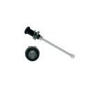 Bivar Panel Mount 1-Way Vertical Rigid LED Light Pipe Clear Lens Black LED 6 mm RHD-910-F6PZ67PR