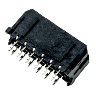 Molex Micro-Fit 3.0 Series Straight Through Hole PCB Header, 12 Contacts, 3 mm Pitch, 2 Row, Shrouded, 600V, 8.5A 43045-1212