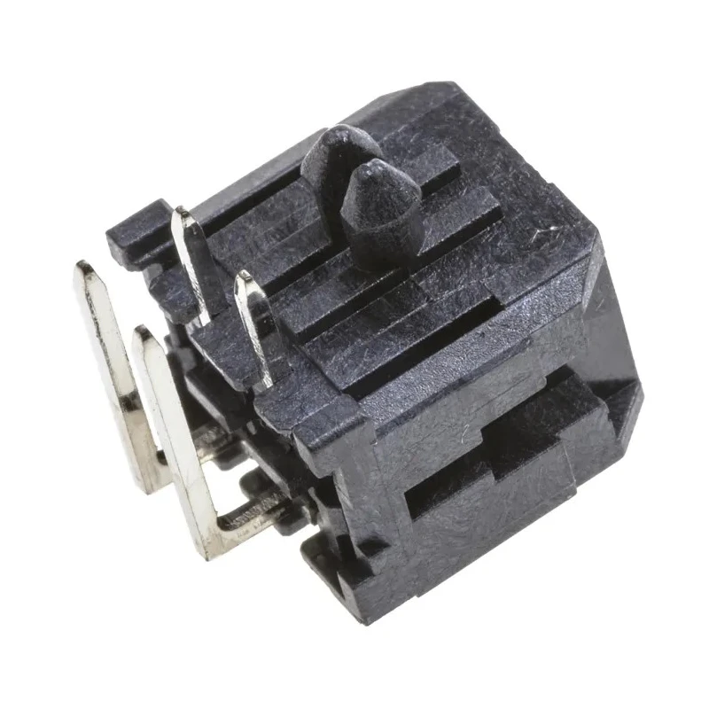 TE Connectivity Molex Micro-Fit 3.0 Series Right Angle Through Hole PCB Header, 4 Contacts, 3 mm Pitch, 2 Row 43045-0400