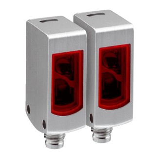 SICK Through Beam Photoelectric Sensor Block, 0 m to 4.5 m Detection Range, PNP Output, IP69K Stainless Steel WSE4S-3F2130V