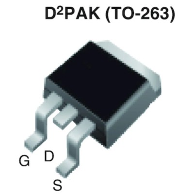 Vishay EF Series N-Channel MOSFET, 8.4 A, 600 V, Enhancement Mode, 3-Pin TO-263 SiHB186N60EF-GE3