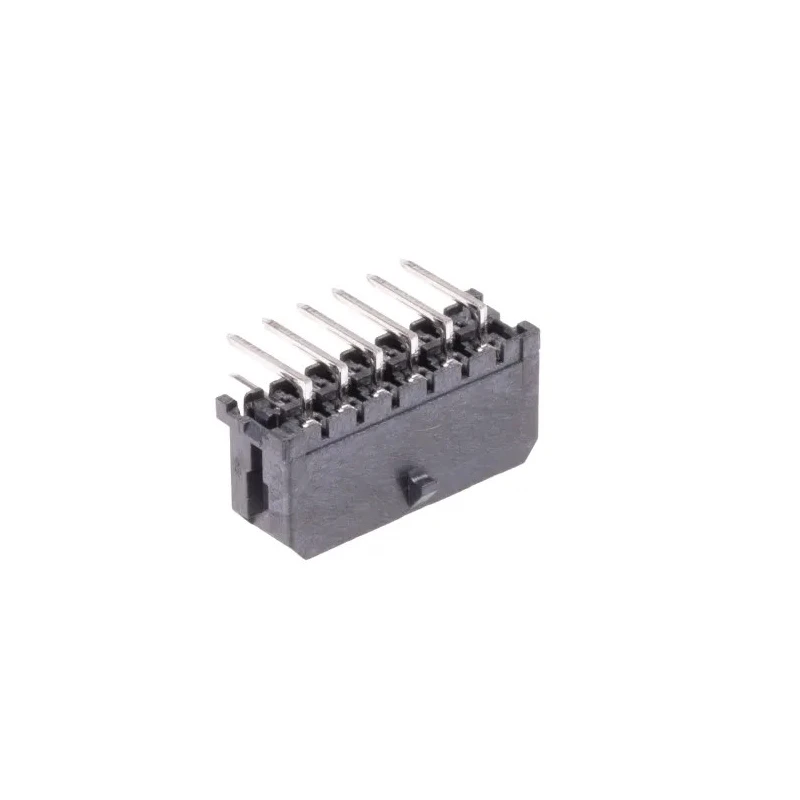 Molex Micro-Fit 3.0 Series Right Angle Through Hole PCB Header, 12 Contacts, 3 mm Pitch, 8.5A Current, Shrouded 43045-1200