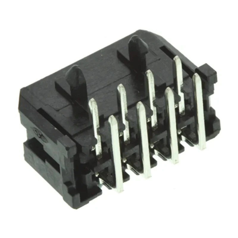 Molex Micro-Fit 3.0 Series Right Angle Through Hole PCB Header, 8 Contact, 3 mm Pitch, 2 Row, Shrouded 43045-0800