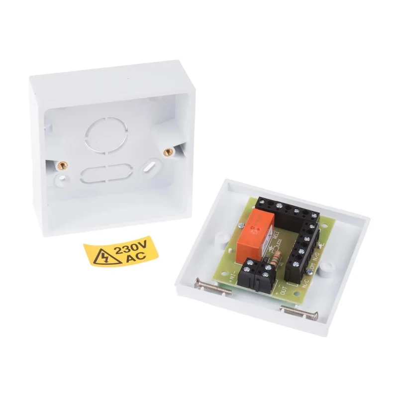 Cranford Controls Auxiliary Relay Single Gang Auxiliary Relay for Use with 24V DC Accessory Products 503-007