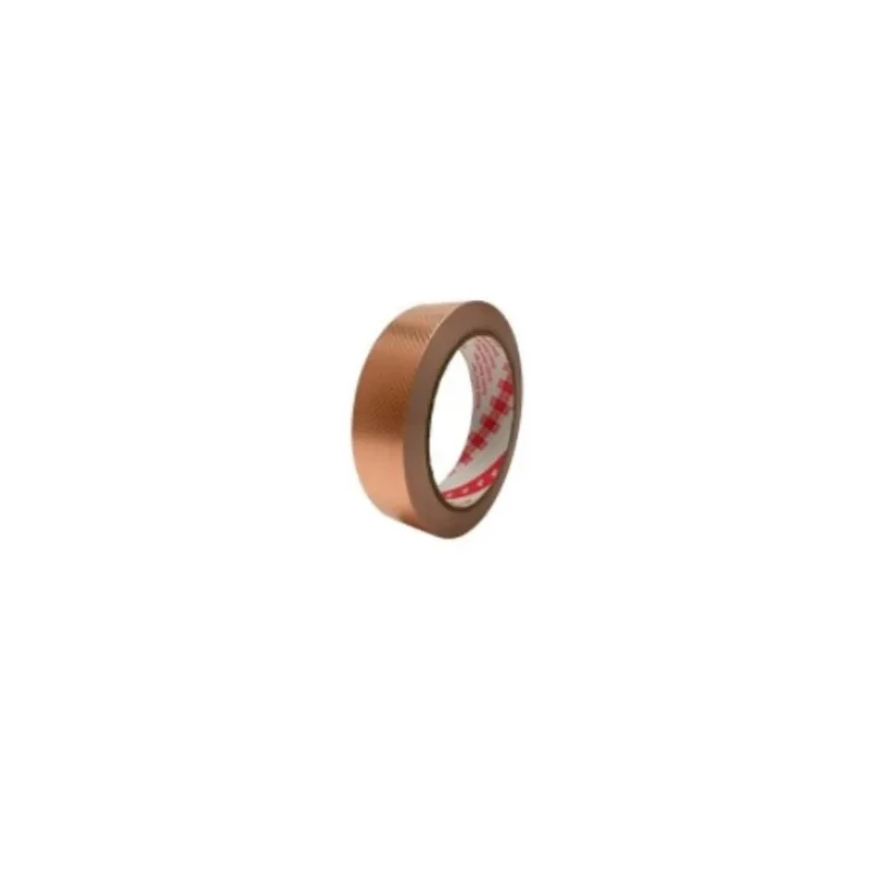 3M Conductive Copper Tape, 19mm Width x 20 m Length, Acrylic Adhesive, Model 2245 19MMx20M