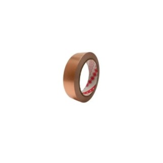3M Conductive Copper Tape, 25mm Width x 20 m Length, Acrylic Adhesive, Lead Foil Backing, Model 2245 25MMx20M