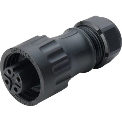 RS PRO Circular Connector Cable Plug, 4 Contacts, Female, IP67, 400V, 16A, Threaded Coupling 210-7313