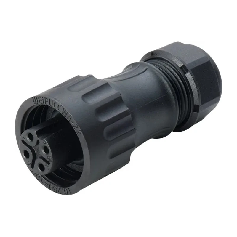 RS PRO Circular Connector Cable Plug, 4 Contacts, Female, IP67, 400V, 16A, Threaded Coupling 210-7313