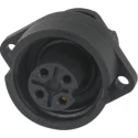 RS PRO Circular Connector 4 Contacts Panel Mount Plug Female IP67 Rated 400V, 16A, Threaded Coupling 210-7316